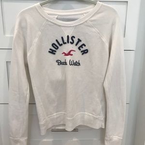 White Hollister Sweatshirt